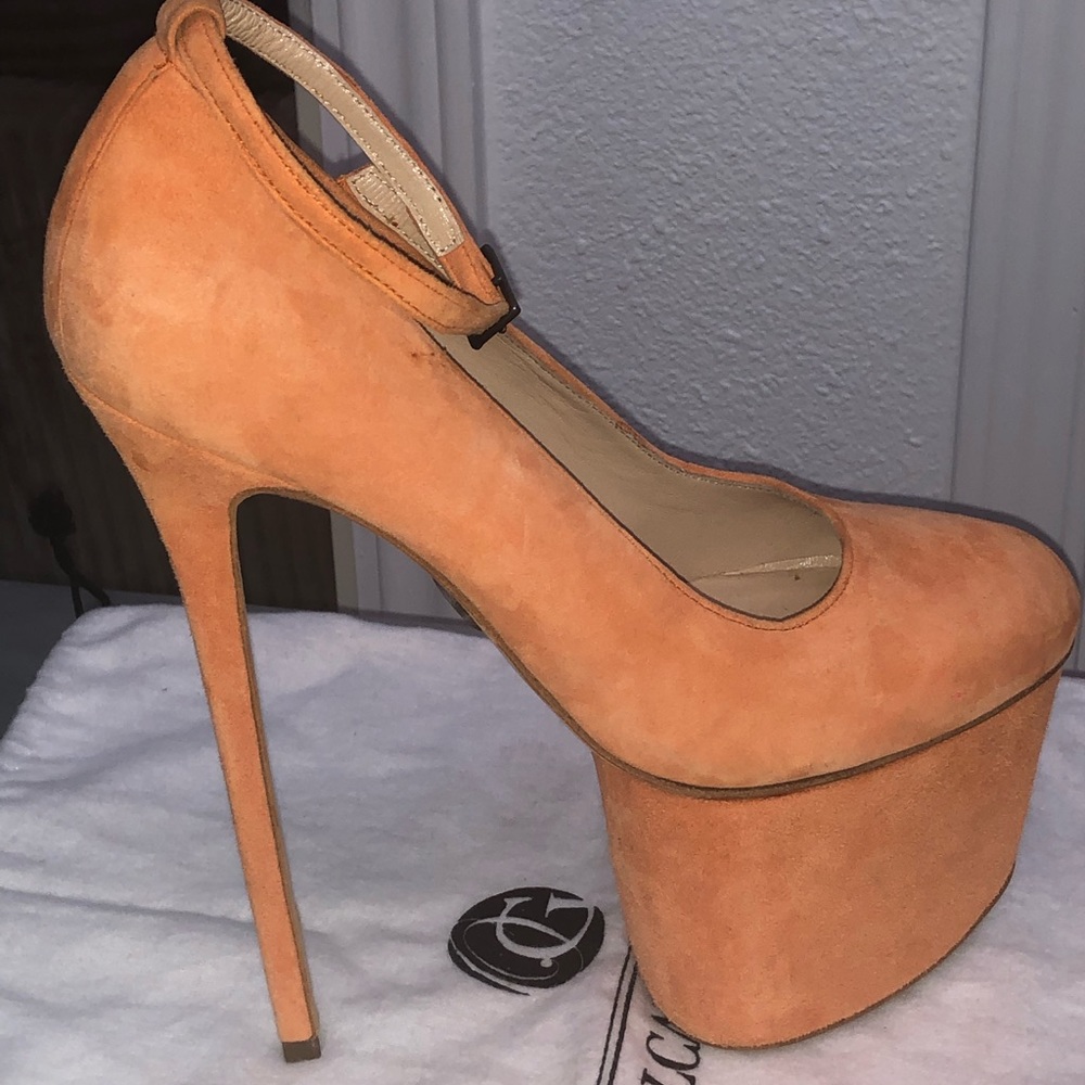Olcay Gulsen Suede 7IN Heels